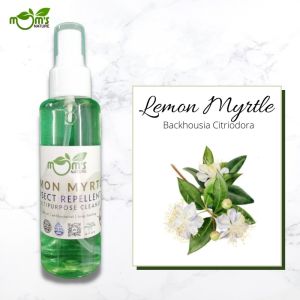 [ Local Ready Stocks ] Insect Repellent Moms Nature Lemon Myrtle Natural No Deet Pencegah Serangga ( Mosquitoes Flies Ants Leech Small Insects)