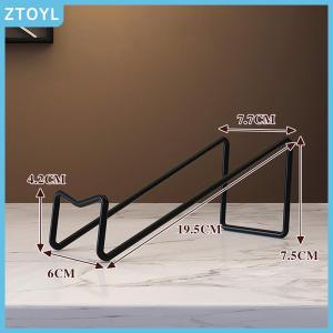 ZTOYL 1 Pack Wine Bottle Rack Countertop Wine Bottle Display Rack Wine Storage Rack Simple Home Counter Decoration