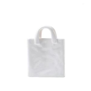 Nghệ thuật hình dạng ví lọ nhựa Cổ Điển Thủ Công túi xách phong cách chậu hoa cho Florals để bàn văn phòng hiển thị