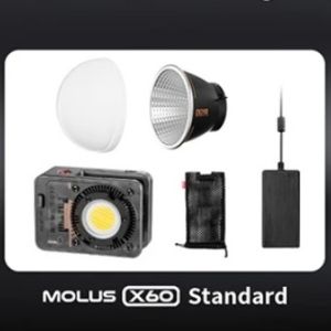 ZHIYUN MOLUS X60 60W Bi Color COB Light X60RGB RGB Video Lights LED Pocket Fill Lamp Portable Photography Lighting
