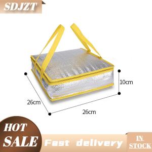 SDJZT Xách Tay Uống Lưu Trữ Thực Phẩm Nhiệt Giao Hàng Tàu Sân Bay Bánh Pizza Giao Hàng Túi Mát Túi Nước Đá Cách Nhiệt Túi