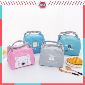 PMB Tas Bekal Karakter Lunch Bag Cooler Makanan Anak Tas Lunch Box Karakter Murah Import