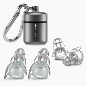 High Fidelity Concert Earplugs Reusable Musicians Ear Plugs 24dB Filter Technology Ear Protection for Music Festivals