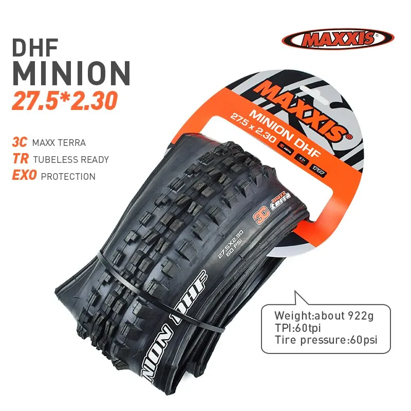MAXXIS MINION DHF DHR Bicycle Tire 26 Tubeless