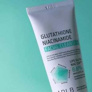 APLB Glutathione Niacinamide Facial Cleanser LIPO GLUTA NIAC CEN ™ 8.6% 2.71 FL.OZ/Korean Skincare Cares for Tighten Pores & Sebum Long lasting nourishment and deep moisture for soft skin