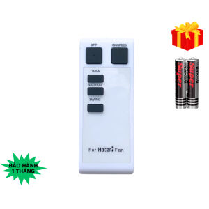 Remote điều khiển quạt HATARI Fan Mã 01 điều khiển quạt HATARI Fan - Tặng kèm pin-T&U Remote