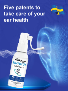 Ear Care Spray Mild Formula Pampering Relief Tinnitus Ear Wax Cleaning Ear Nourishing Spray