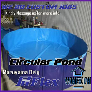 10FEET Diameter X 4FEET Deep Biofloc Circular Pond Waterproof Original High Quality Fish Pond Trapal FRAME NOT INCLUDED