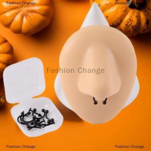 [COD] Fashion Change 12Pcs Set Surgical Steel Color Plated Black Rainbow Ear Nose Eyebrow Labret Basic Jewelry Set 8mm