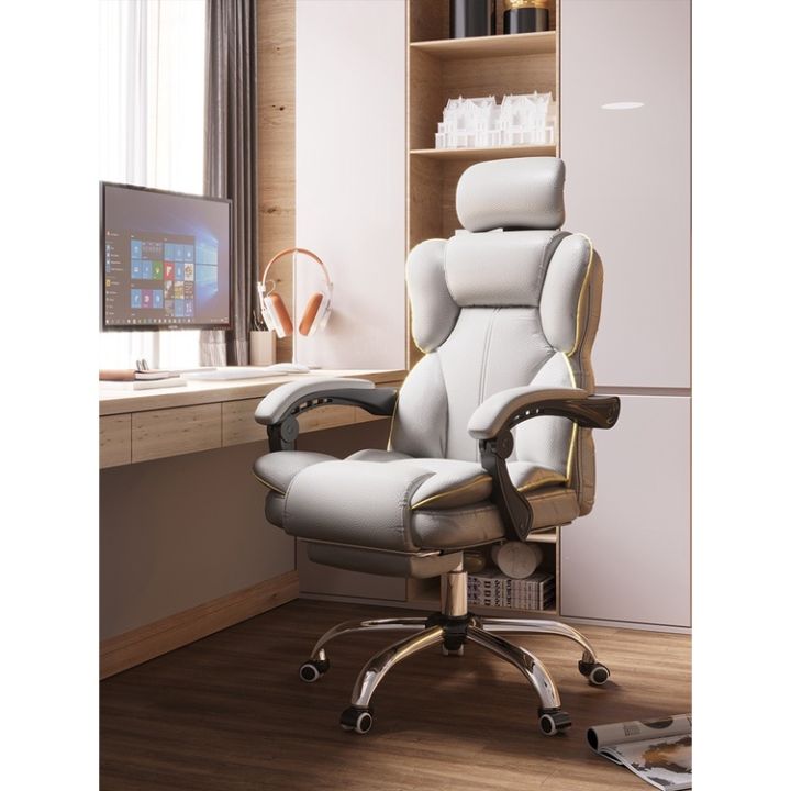Home%20Office%20Working%20Computer%20Chair%20High%20Quality%20PU%20Comfortable%20Gaming%20Chair%20Backrest%20Adjustment%20Swivel%20Kerusi%20Komputer%20-%20Image%202