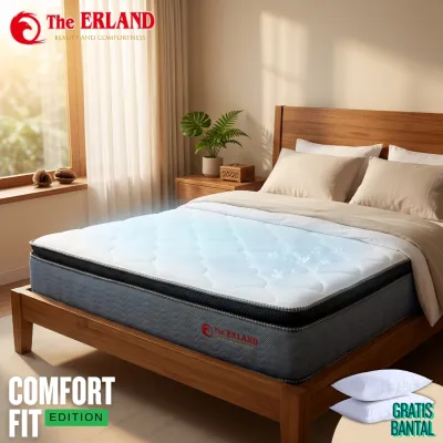 Kasur The Erland Springbed Comfort Fit Edition Garansi 15 Tahun