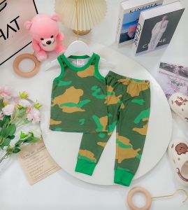 Kids Terno Sando Pants made in Vietnam Brand New Army Green