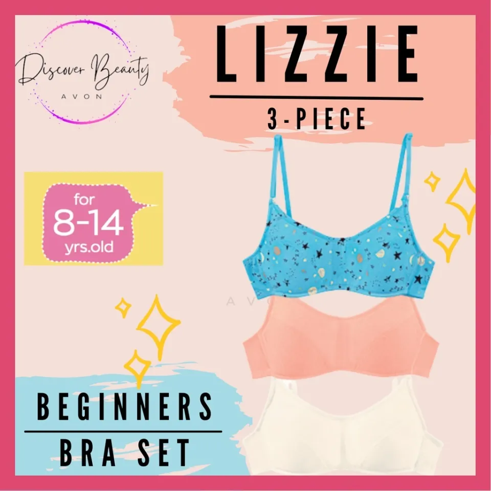 Dress Me Up Online - ❣Missy Tweens❣ 3-pc Beginner's Bra Set Fit