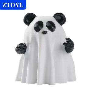 [COD] ZTOYL งานฝีมือตกแต่งบ้าน1ชิ้นเครื่องประดับผีลูกแมวขนาดเล็กบรรยากาศโต๊ะน่ารักส่งความรู้สึกฮาโลวีนของขวัญแมวแฟนสาว