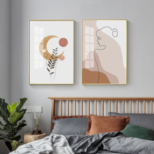 2 ชิ้นของแต่งบ้าน กรอบรูปขนาดใหญ่insสไตล์กรอบรูปสำหรับตกแต่งห้องนอน ห้องนั่งเล่น ร้านค้าของขวัญขึ้นบ้านใหม่