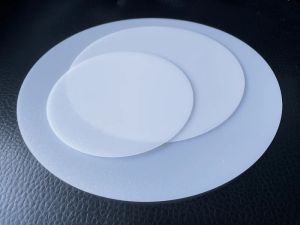 1.4MM Anti-glar Round Frosted Cast Milky Matte PS Diffuser Replacement Disc Led Down Lighting Diffusion Cover High Transmittance