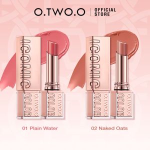 O.TWO.O Haute Hydrating Satin Lipstick Moisturizing Covers Lip Lines