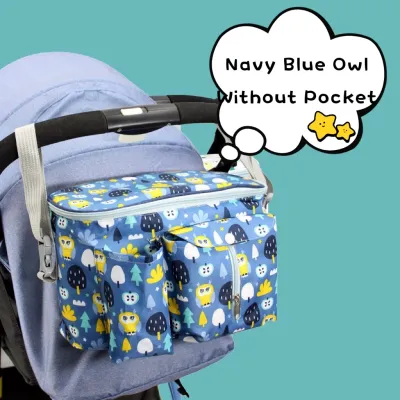 Baby Stroller Bag Nappy Diaper Bag Carriage Hanging Basket Storage Bag Organizer Baby Accessories Compartment Mummy Bag
