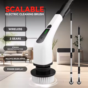 Shunmaii Sikat elektrik pembersih kamar mandi lantai toilet wc 7in1 Spin Cordless USB - MA-8827