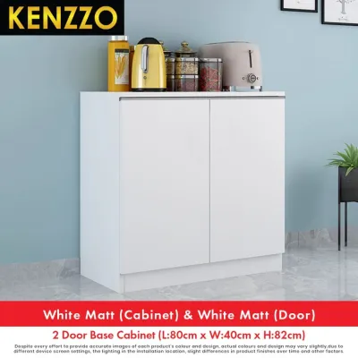 KENZZO 6 drawers High Gloss Kitchen Cabinet with Waterproof Surface Kitchen Cabinets Base Unit Kitchen Storage Almari