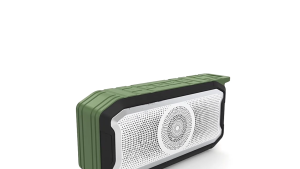 เสียงสเตอริโอเบสลึกลำโพงไร้สาย IPX7กันน้ำโทรแบบแฮนด์ฟรีสำหรับเดินป่าตั้งแคมป์