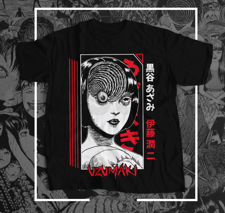 Nukkuri Anime Tshirt Junji Ito T Shirt Lazada Ph