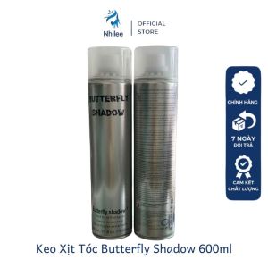 Keo xịt tóc Butterfly Shadow NL042 giúp mái tóc đẹp như được tạo kiểu với chuyên gia 150ml 320ml 600ml