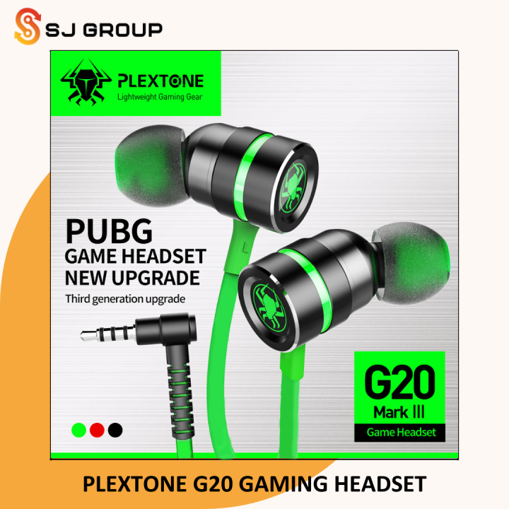 Headset PLEXTONE G20 In-Ear Gaming Earphone Stereo Bass Headphone