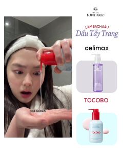 DẦU TẨY TRANG GIÚP SẠCH SÂU TOCOBO CALAMINE PORE CONTROL CLEANSING OIL 200ML HÀN QUỐC - 19664 - Thành phần đất sét/khoáng chất có khả năng làm dịu da sưng v hút dầu thừa và hỗ trợ kiểm soát bã nhờn rất tốt