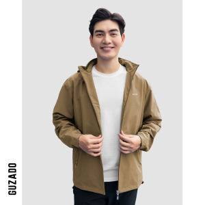 Áo Khoác Thể Thao GUZADO Áo Khoác Gió Nam Cao Cấp Thiết Kế Basic Trẻ Trung Năng Động MAG15