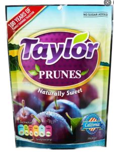 Date 07/27  Mận khô tự nhiên Taylor Mỹ 250g - Taylor Prunes Naturally Sweet 250g