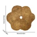 Coco xơ trọ Vòng MULCH MAT RING COIR CEIR RING Đĩa trồng hình hoa COCO NOIR Planter Mulch Mat Protector Plant Vòng đĩa cho ngoài trời trong nhà typical. 