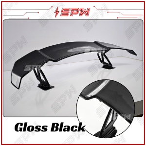 Universal Spoiler OEM VORSTEINER GT Wing Sedan Car Rear Lip Trunk Spoiler Proton Perodua Honda Toyota Mazda BMW VW Mercedes Audi Volkswagen Carbon Fiber Gloss Black Paint