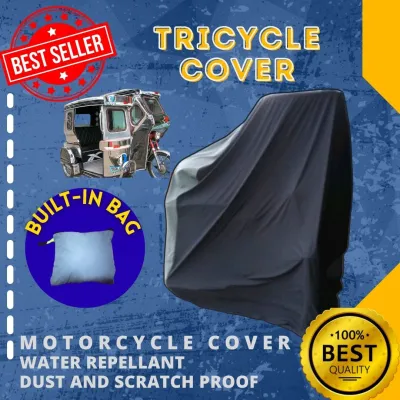 TRICYCLE COVER WATER REPELLANT HIGH QUALITY SCRATCH AND DUST PROOF WITH BUILT-IN BAG