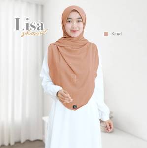 Azmeela Lisa Syari Pashmina Curve Bahan Crinkle Ironless Anti Kusut