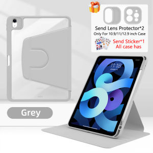 [🇲🇾Stock]🚀SOCEDEEP For iPad A16 11th 10th Gen iPad 9th 8th 7th Gen 10.2 Air13 Air11 Air7 M3 Air6 M2 Air5 Air4 10.9 Pro11 Pro13 M4 Pro12.9 mini 7 6 5 4 A17 Pro Air2 9.7 Case 360°Rotatable Stand Shockproof Premium Smart Tablet Cover with Pencil Holder