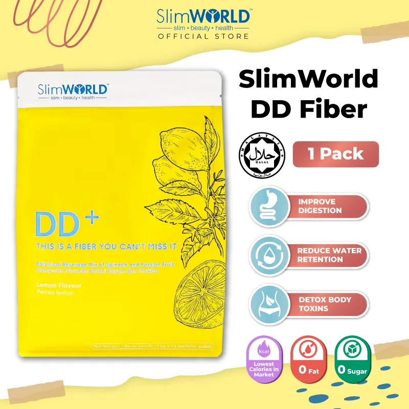 SlimWorld DD Fiber Best Detox Drink Lazada