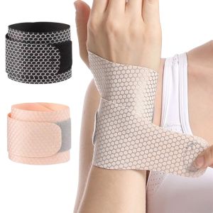 CONGMING Lightweight Wrist Compression Band Pressurized Breathable Fabric Wrist Support Brace Thumb Opening Wrist Protector Badminton