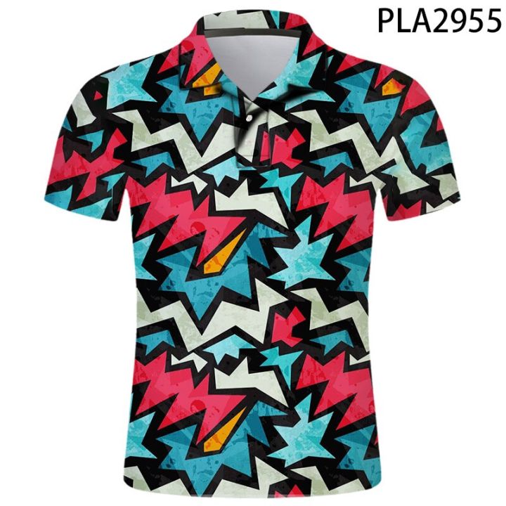 Graffiti City Mens Shirt SS polo shirt
