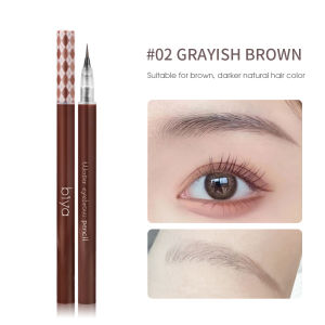 Dorisna [New] Liquid Eyebrow Pencil Ultra Fine Waterproof Eyebrow Pen Sweat-proof and Colorfast Lazy Thrush Brow Makeup