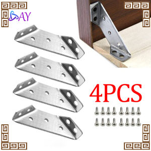 Bracket Konektor Sudut/ Furniture Segitiga 4pcs/ Furniture Corner Connector/Sudut Stand Sudu/Siku Bracket Corner Code