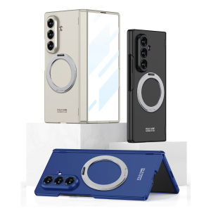 Hinge All-included Case For Samsung Galaxy Z Fold 7 For Magsafe Charge Screen Protector Cover For Galaxy Z Fold7 Case