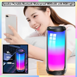 FAST DELIVERY PULSE4 Speaker Portable Bluetooth Mini Waterproof Outdoor 1800mAh with RGB Light