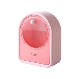 Excellent Cotton Pad Dispenser Easy to Take Sanitary Practical Wall Mounted Makeup Cotton Swabs Flip Organizer