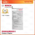 Proton Gen 2 / Persona / Satria Neo / Exora / Waja Car Campro Engine Ignition Leads Spark Plug Cable Bosch M051. 