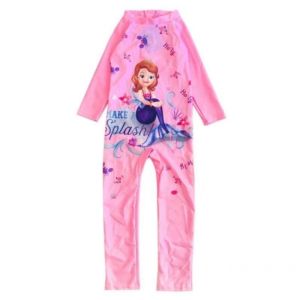 High Quality Long Sleeve Baby Girls Swimming Suit Muslimah Baju Berenang Muslim Panjang Perempuan