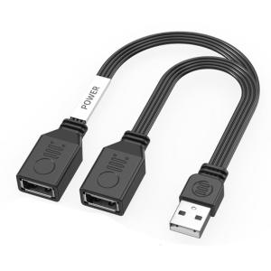 Usb 1 Nam Để 2 Nữ Cáp chia Mở Rộng 65W Nhanh Chóng Chuyển Cho Văn Phòng ngoài trời cho nhà ở Các Thiết Bị Kết Nối