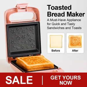 Pressure Roaster Healthy Breakfast Electric Cake Pan Breakfast Machine Bread Machine Easy Cooking
