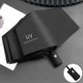 ✅100% Original Amazing Umbrella Automatic Sunny Umbrella Anti-ultraviolet Folding Umbrella Men Women UV Design. 
