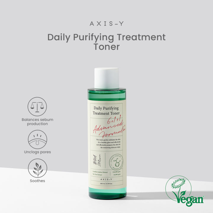 Axis Y Daily Purifying Treatment Toner 200ml Lazada Ph 0077